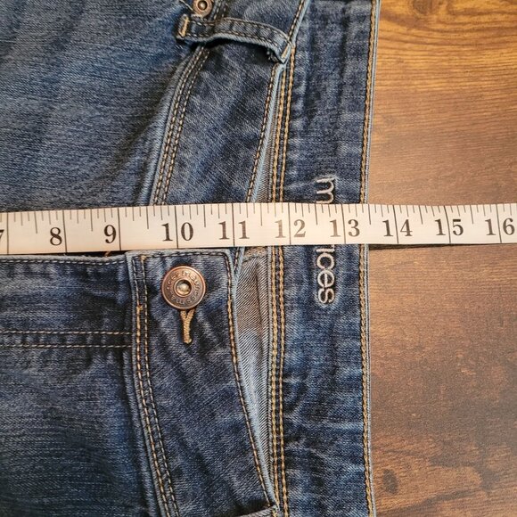 Maurices Jeans 22 S High Rise Relaxed Bootcut Medium Light Wash Stretch Western - Picture 7 of 10